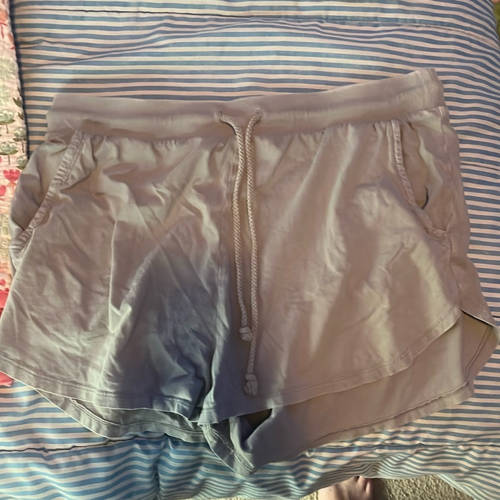grey shorts!
